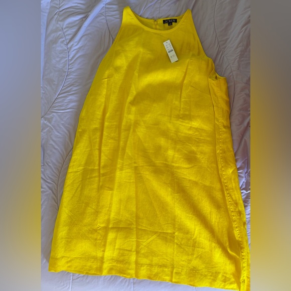 J. Crew Sunny Yellow Shift Dress - Picture 1 of 3